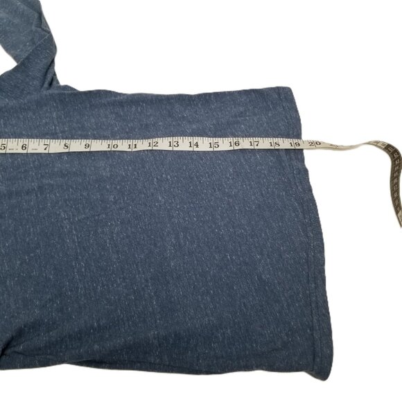 Jumping Beans Essential Tee Long Sleeve Boys Size 7 Blue Heather Cotton Blend - Picture 5 of 5